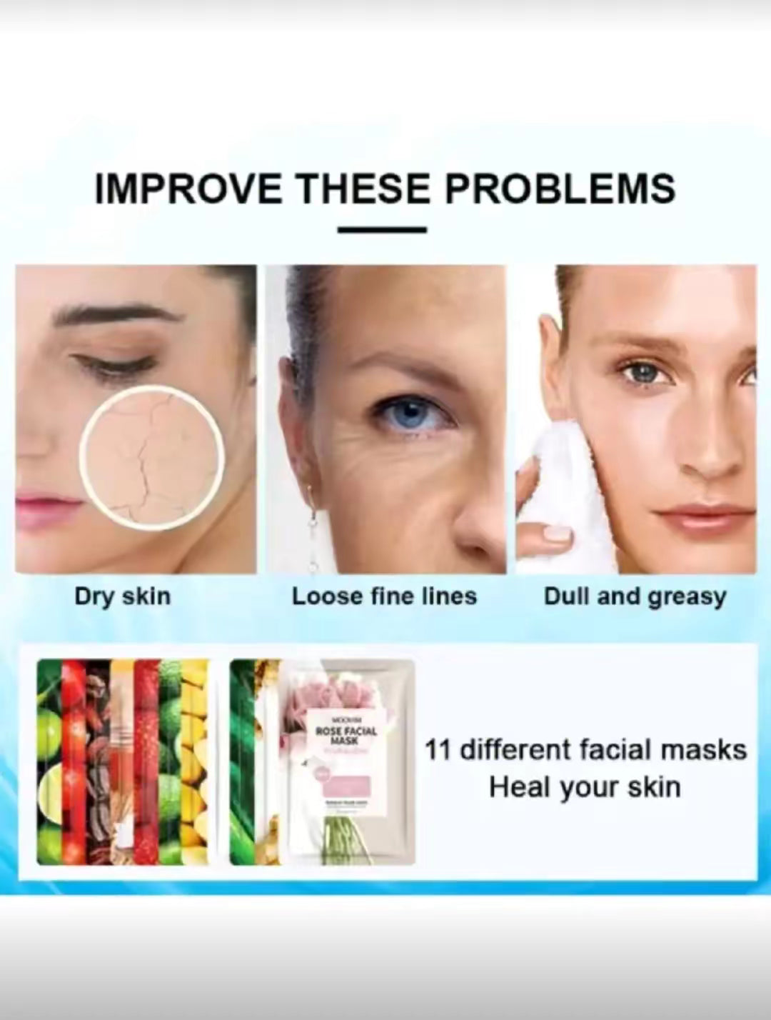 MOOYAM Brightening Fruit Mask, Fresh Fruit Collection